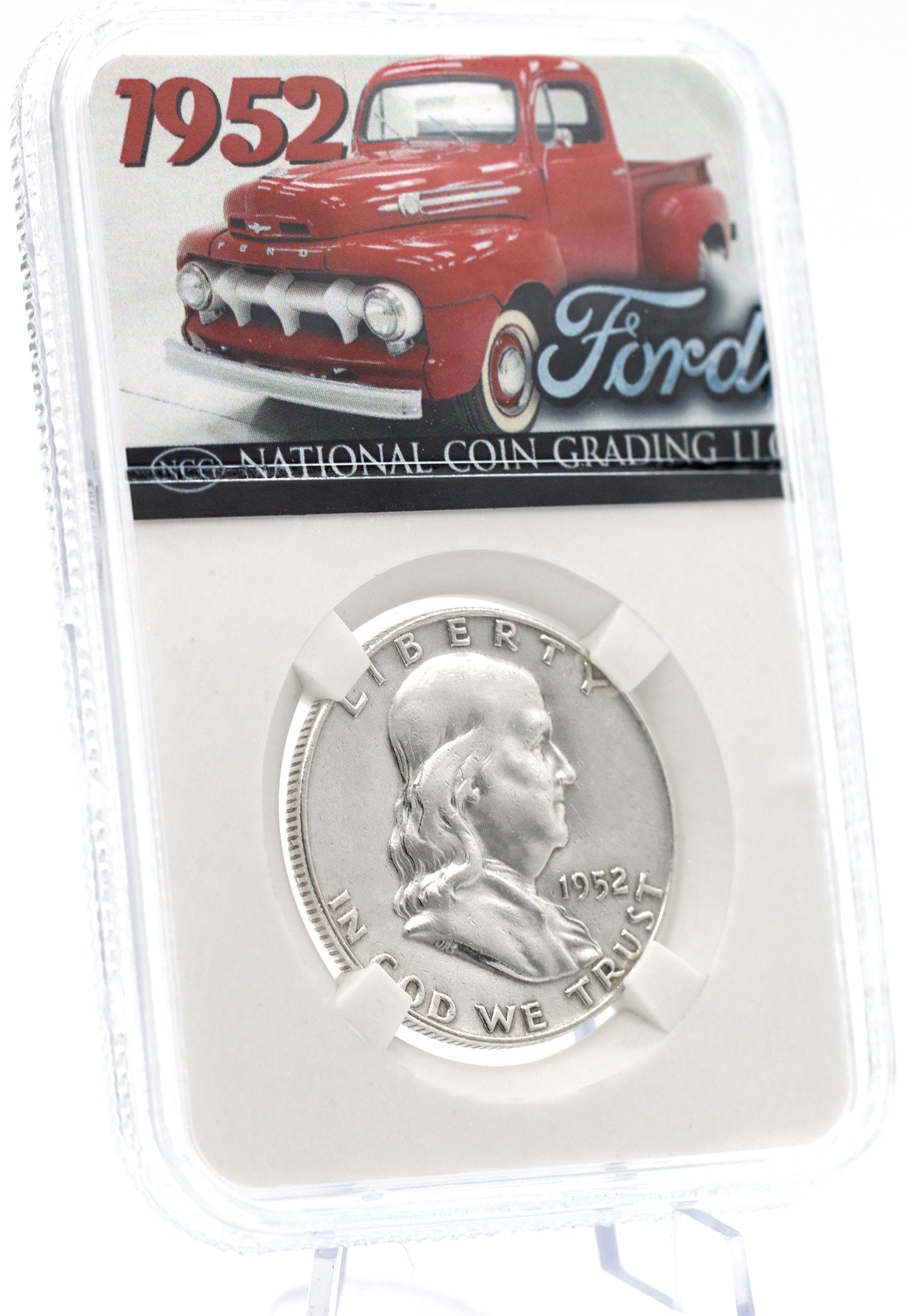 AAC EXCLUSIVE 1952 Franklin Half Dollar Ford Coin w/ Case