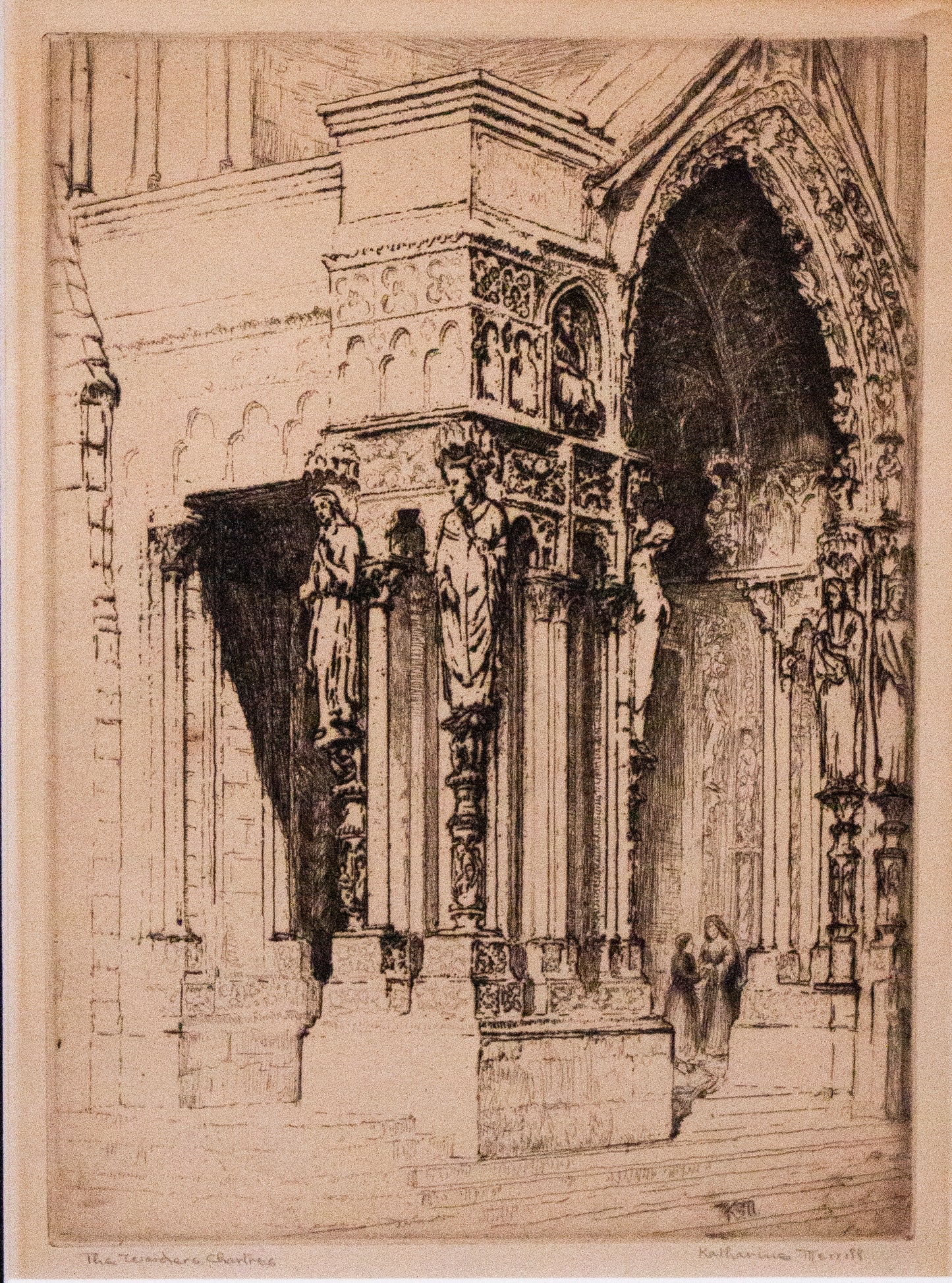 The Warders, Chartres by Katherine Merrill