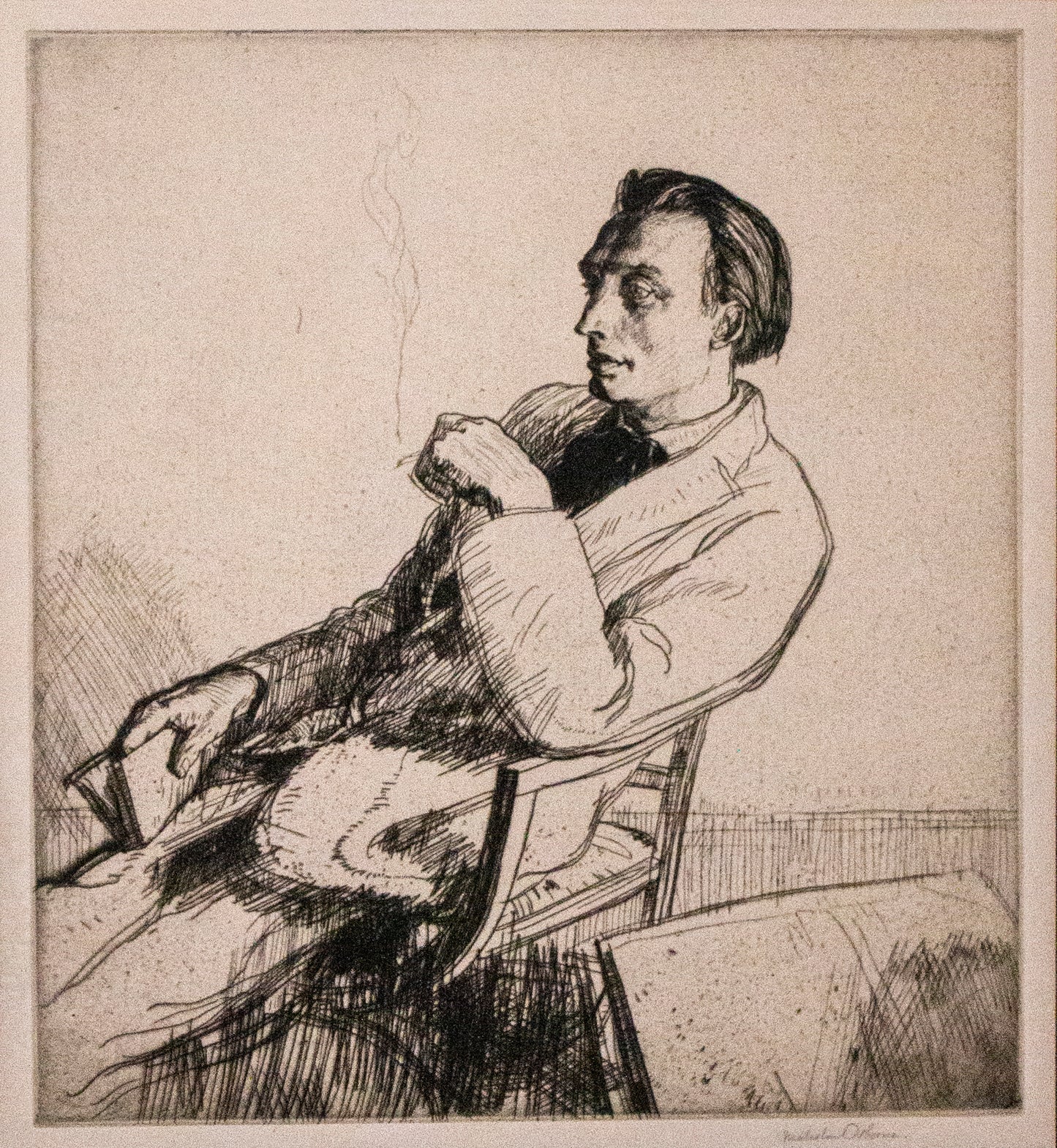 The Problem Portrait of Arnold Mason by Malcom Osborne