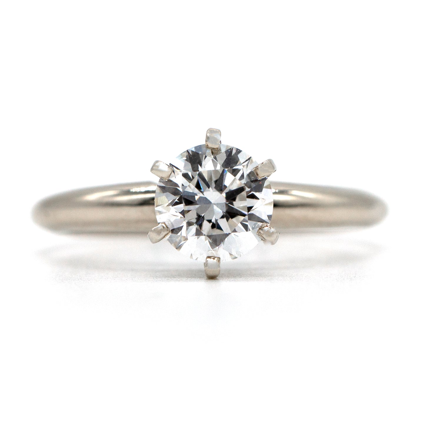 14KT 1.25ct LG VS1 G-H Diamond Solitaire Ring