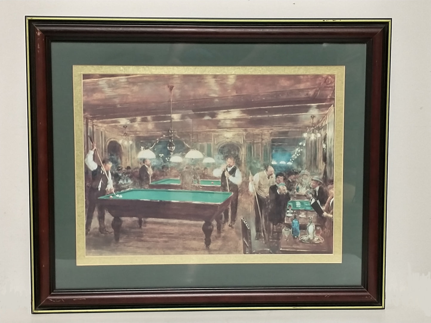 Le Billard by Jean Beraud - Reproduction