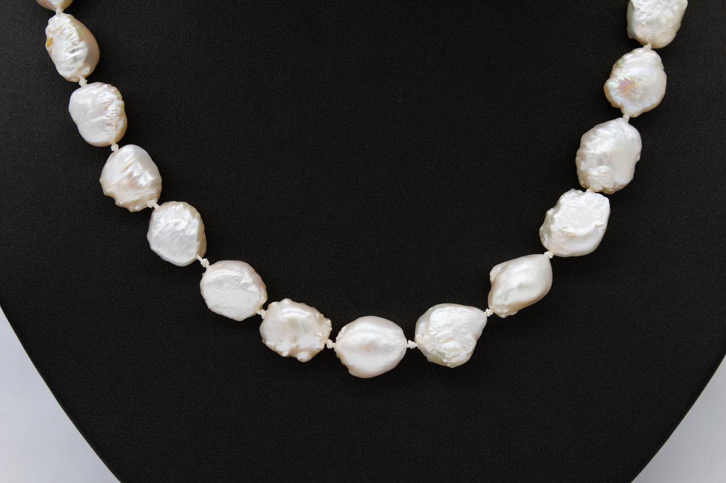 Sterling Silver 18inch Pearl Necklace