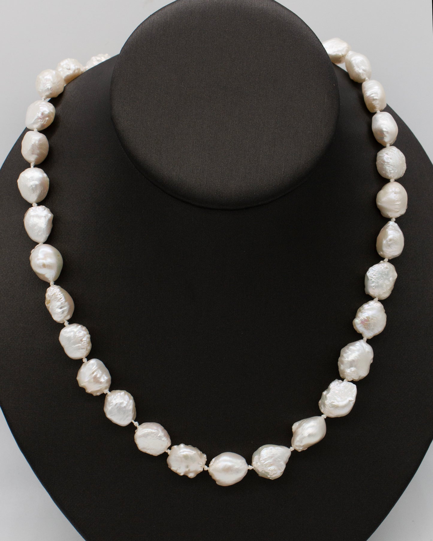 Sterling Silver 18inch Pearl Necklace