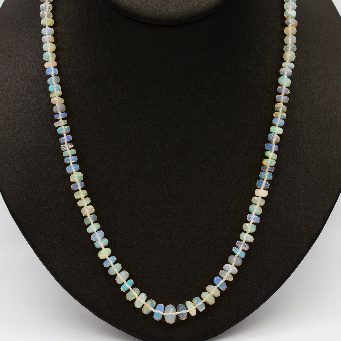 14KY 20inch Opal Strand Necklace
