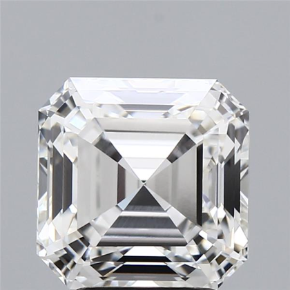 3.51ct Asscher VVS2 F 8.22 x 8.21 x 5.68mm LG Diamond w/ IGI