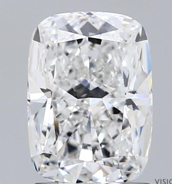 2.76ct Radiant D VS2 9.50 x 6.96 x 4.73 LG Loose Diamond w/IGI