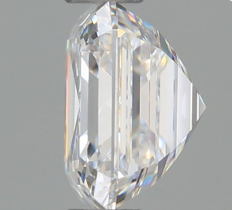 1.33ct Asscher E VS2 6.13 x 6.11 x 3.95 LG Loose Diamond w/IGI