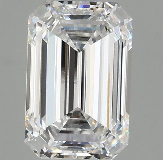 1.69ct Emerald Cut D VS1 8.00 x 5.56 x 3.85 LG Loose Diamond w/IGI