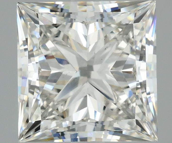 3.75ct Princess G VS1 8.65 x 8.50 x 6.12 LG Loose Diamond w/IGI
