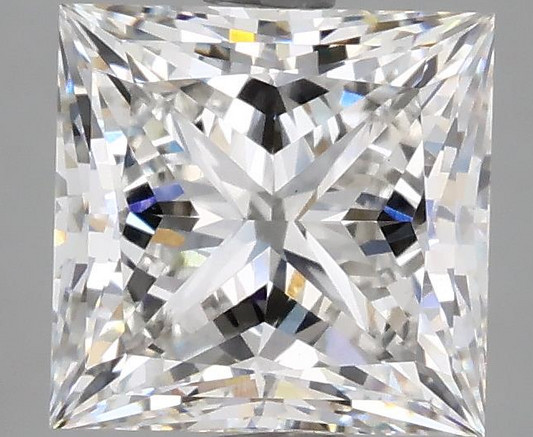 1.76ct Princess E VS1 6.52 x 6.35 x 4.64 LG Loose Diamond w/IGI