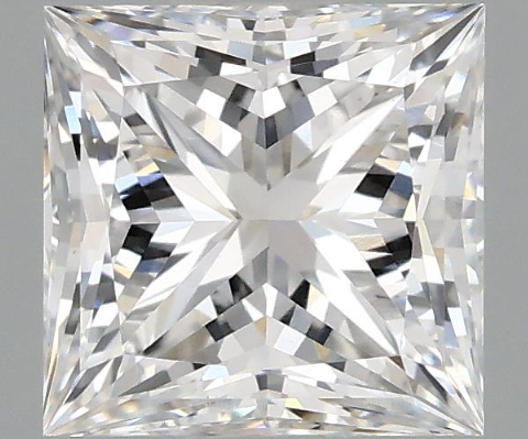 3.91ct Princess F VS1 8.58 x 8.54 x 6.16 LG Loose Diamond w/IGI