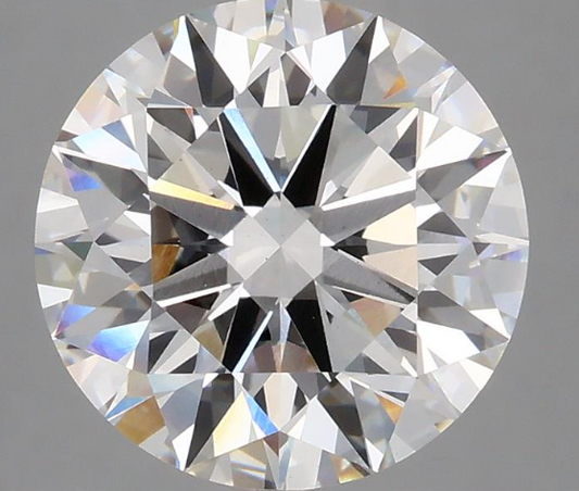 3.8ct Round G VVS2 10.02 x 9.96 x 6.14 LG Loose Diamond w/IGI