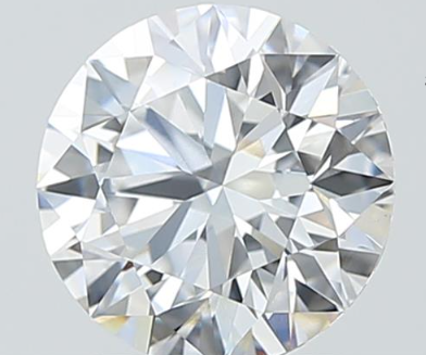 2.01ct Round E VS1 8.11 x 8.07 x 4.95 LG Loose Diamond w/IGI