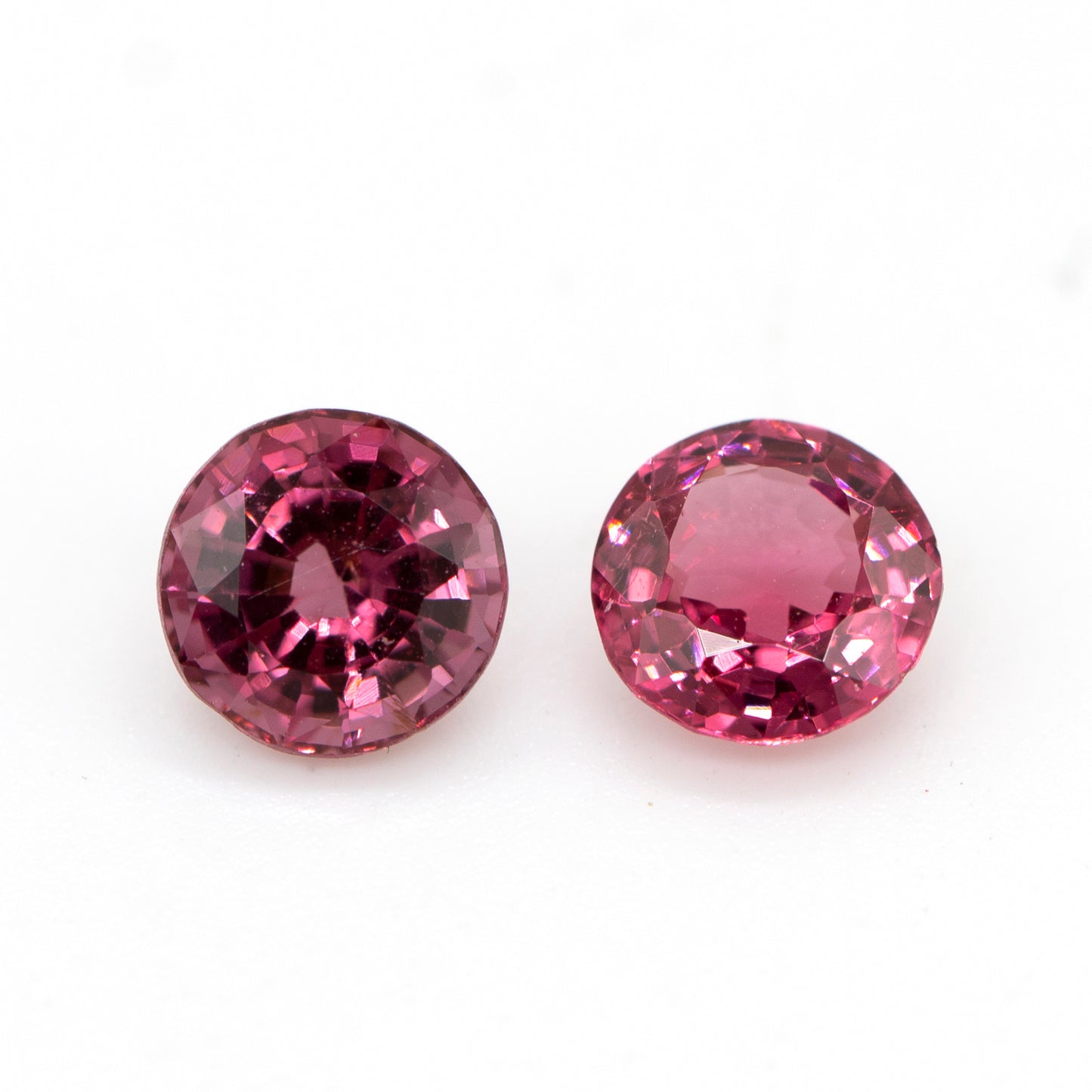 AVG 1.20ctw Premium Quality Sangria Spinel 5mm Round Loose Stone