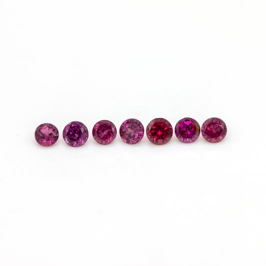 1.00ctw Raspberry Rhodolite Garnet Stone Loose Parcel