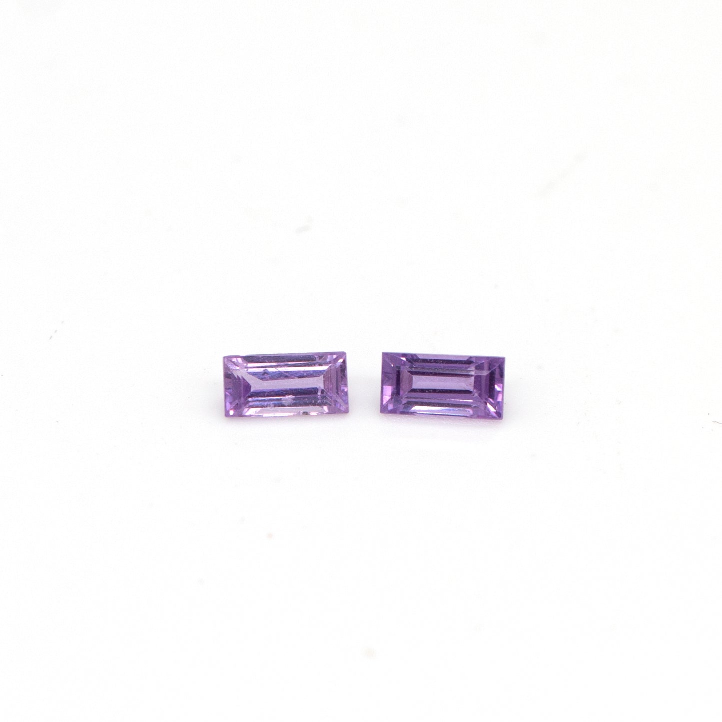 .52ctw NATURAL Pink Sapphire Rectangle Cut Loose