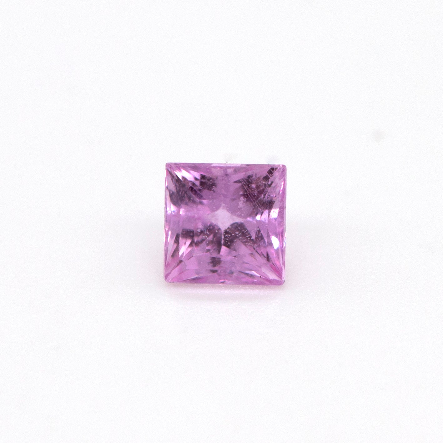 .25ctw NATURAL Pink Sapphire Princess Cut Loose