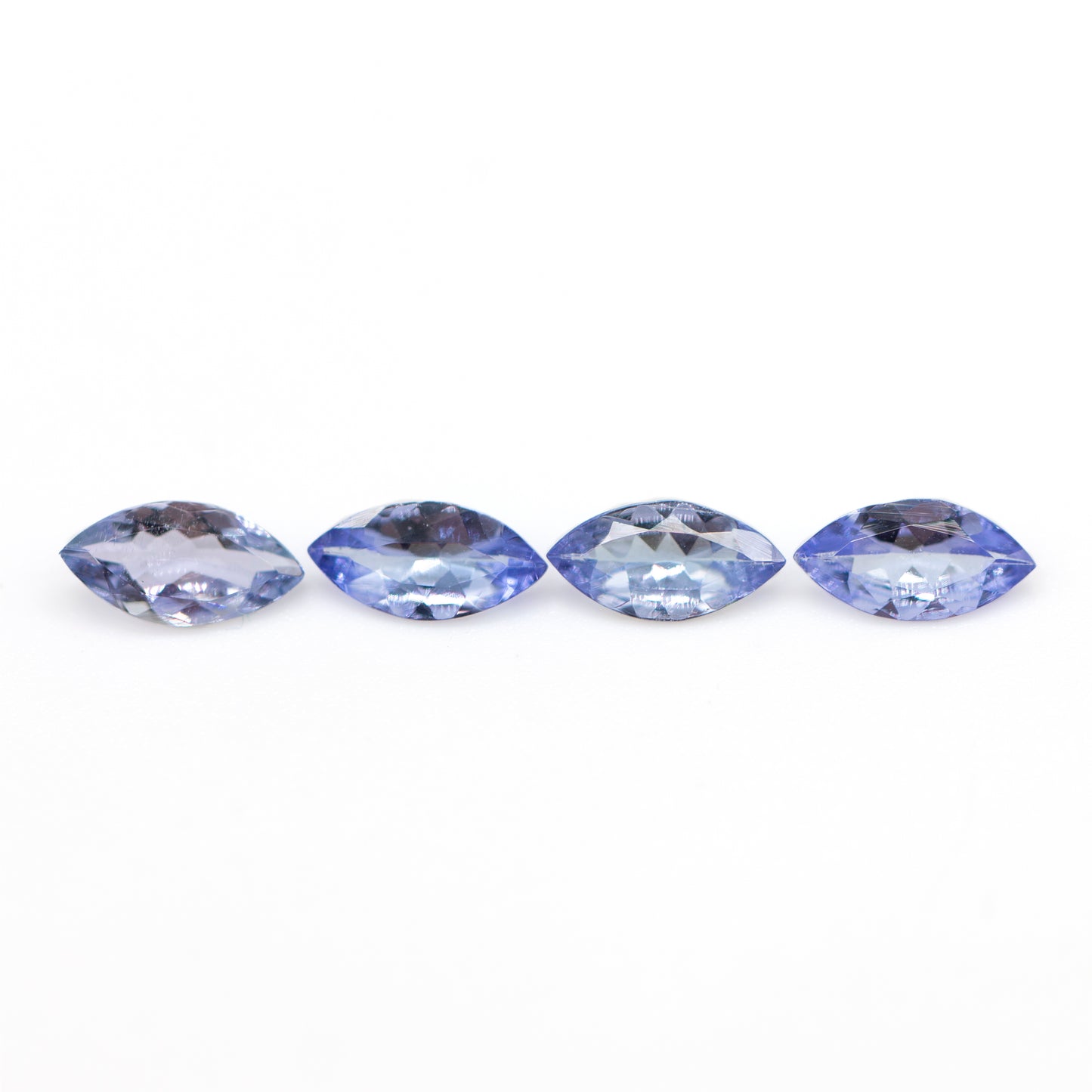 1.00ctw Tanzanite Marquise Loose 4-Stone Parcel