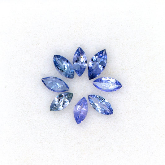 1.00ctw Tanzanite Marquise Loose Stone Parcel