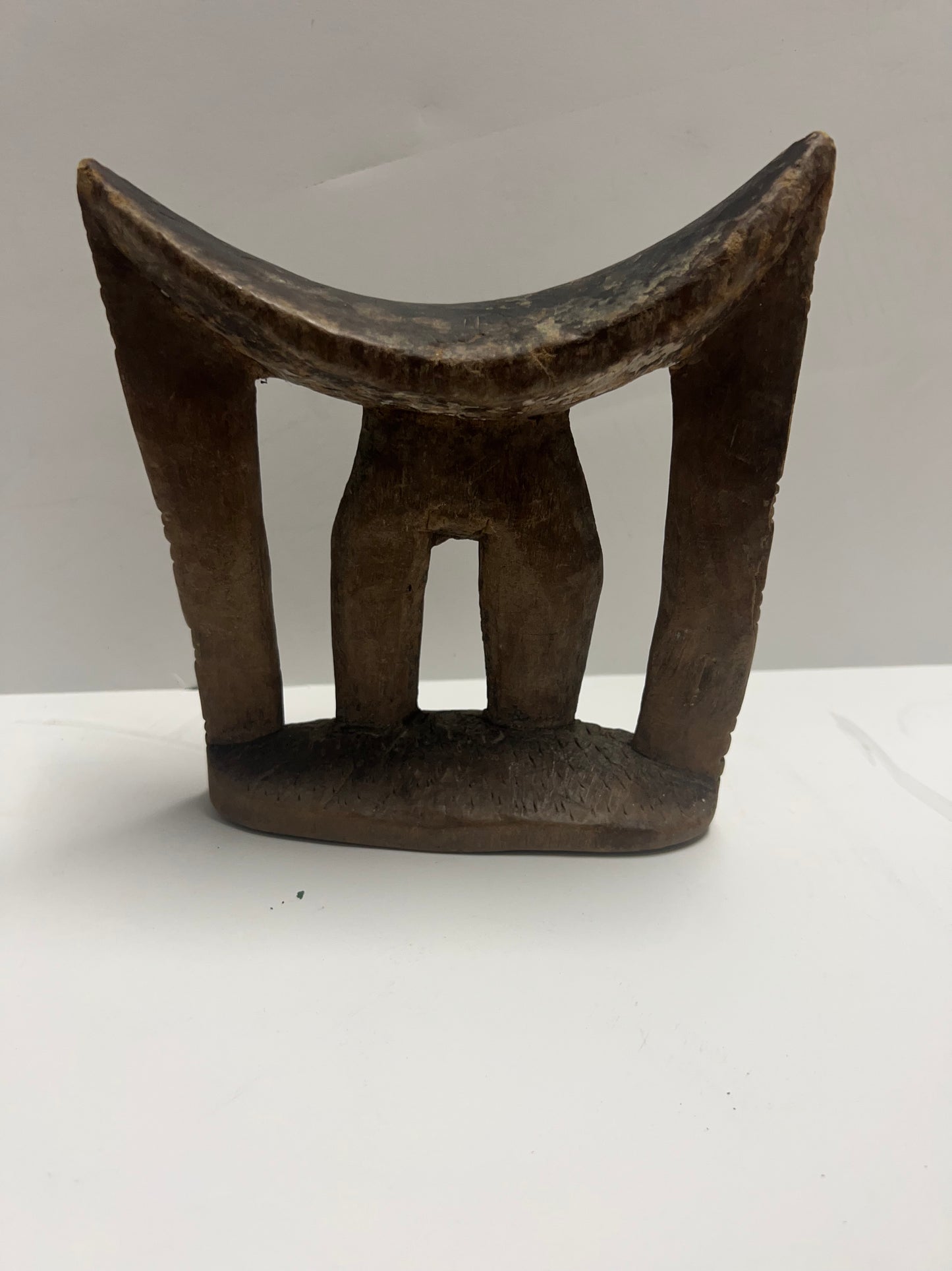 African Hand carved Wooden Head Rest