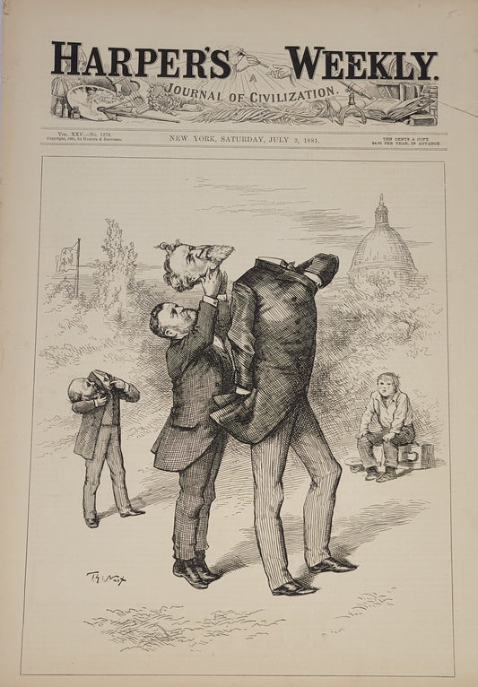 July 2,1881 Harpers Weekly New York Magazine