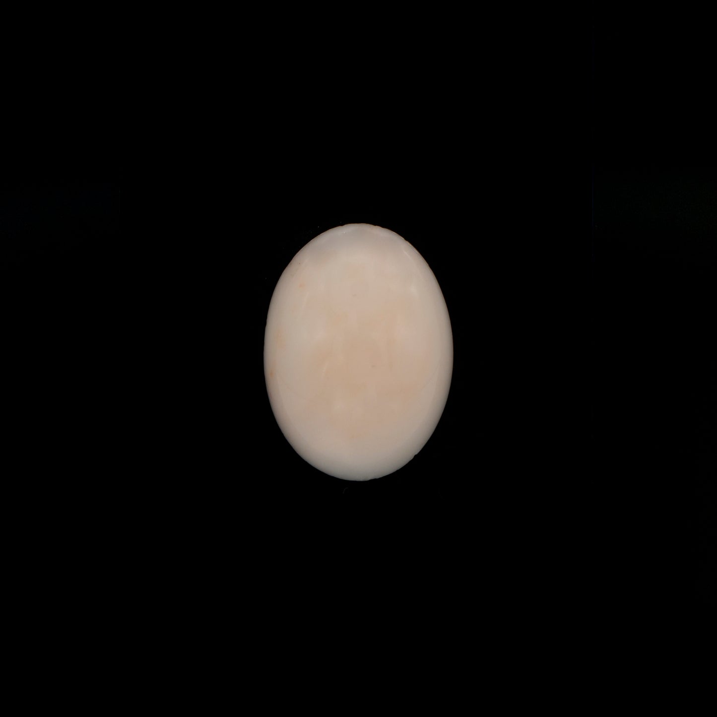 14.9ct Angel Skin Coral 21x16mm Oval Cabochon Loose
