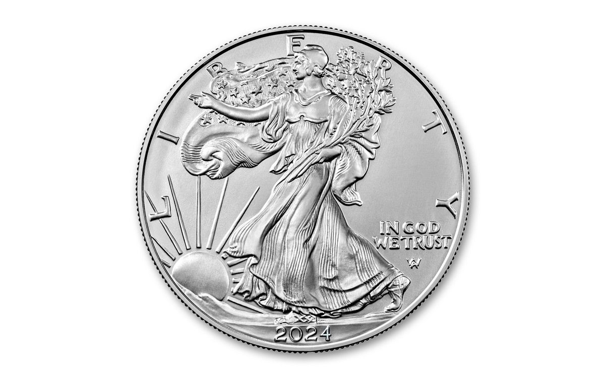 2024 Attempted Assassination of Trump $1 American Silver Eagle GEM/BU