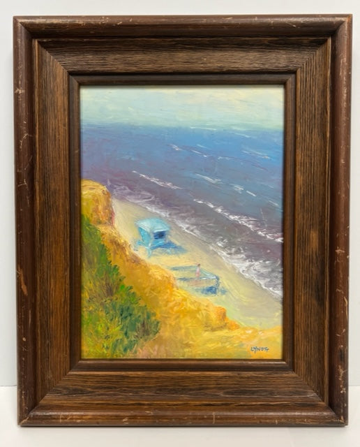 Anne Lynott Coastal Beach Painting