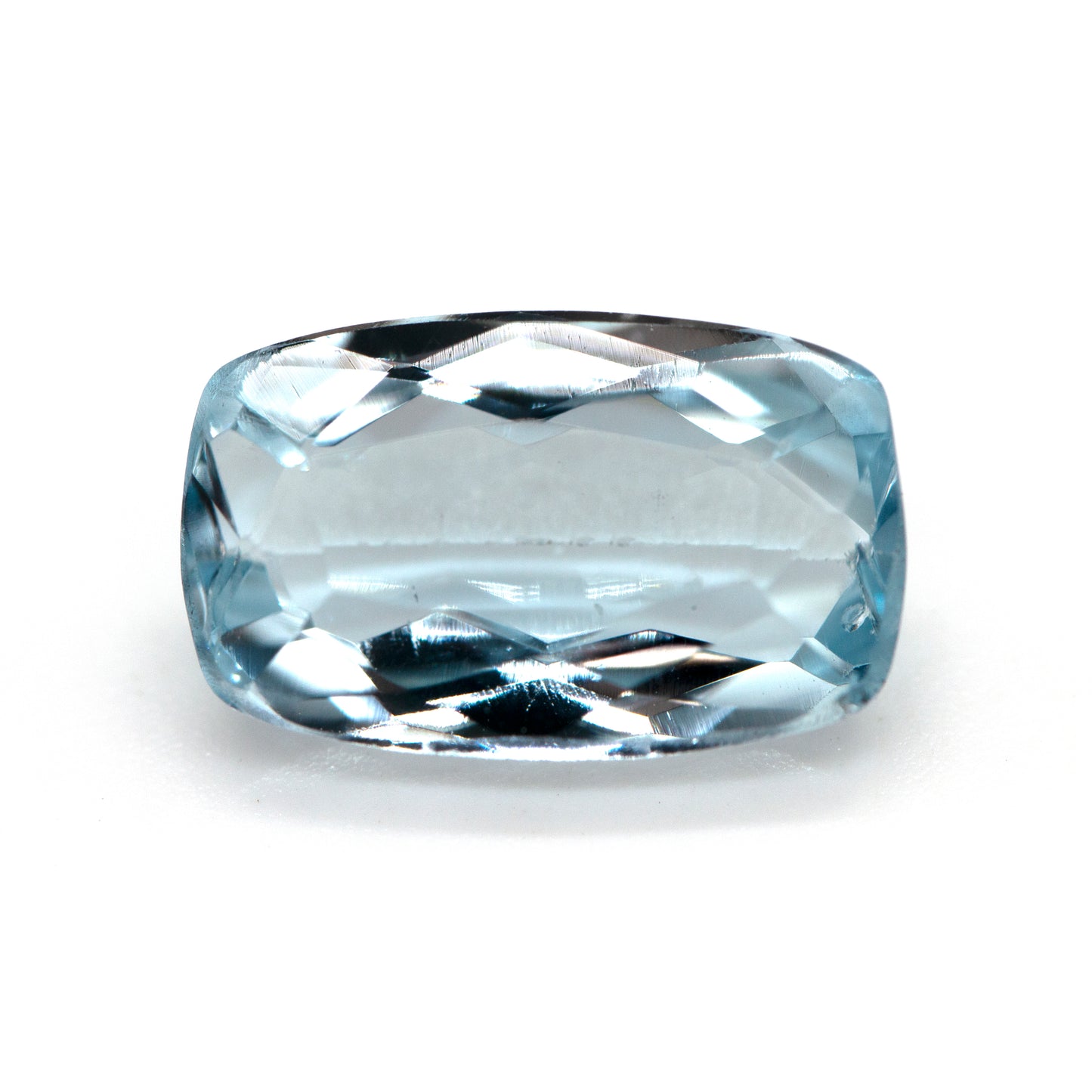 3.4ct Blue Topaz Cushion Loose 11x7mm