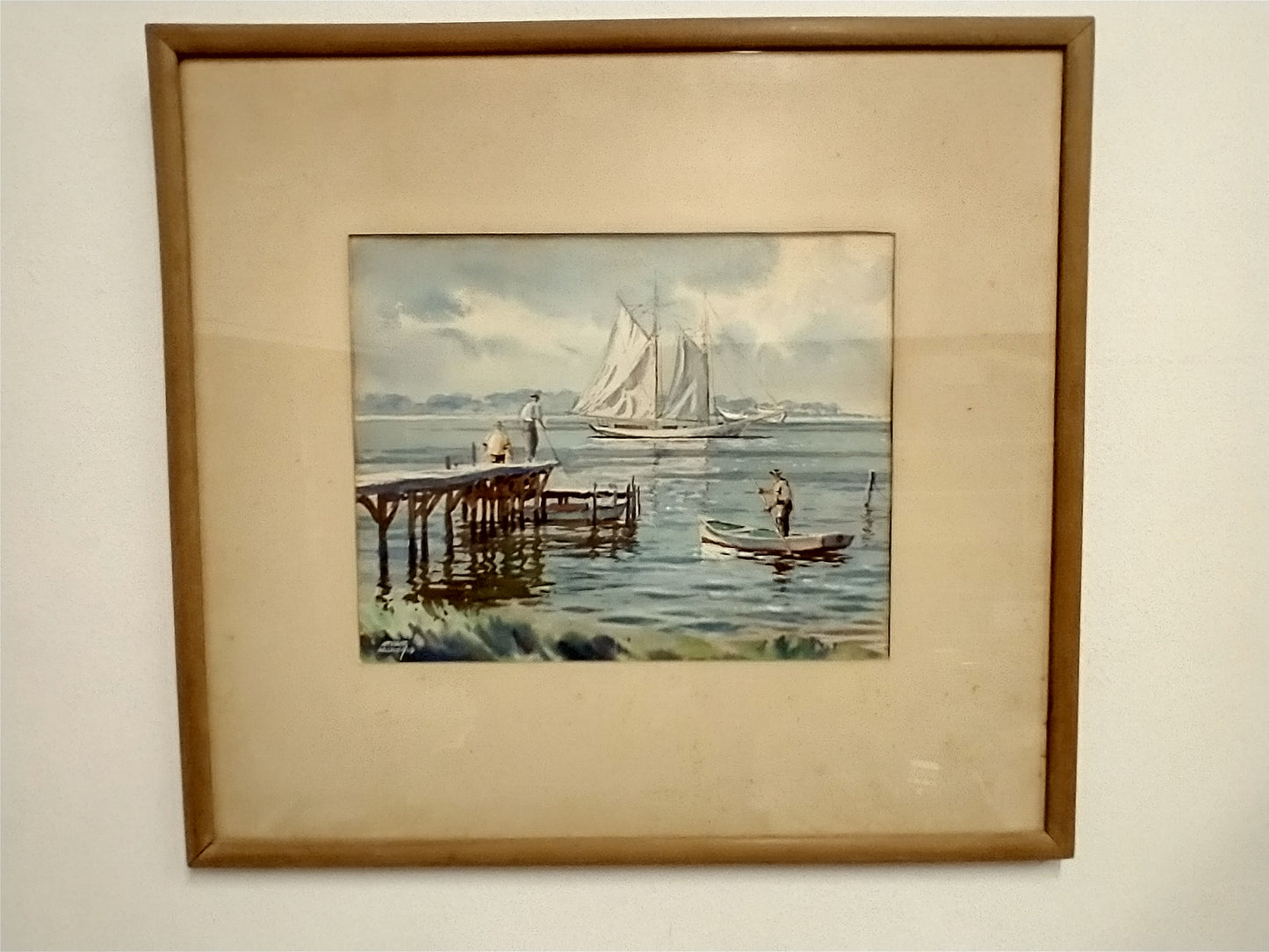 Pair of W Stuart Archibald Watercolor Paintings