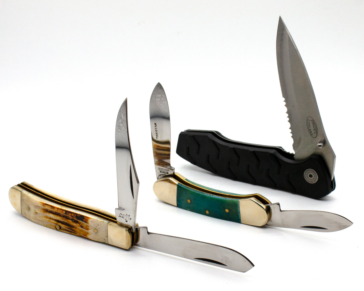 3pc Pocket Knife Collection