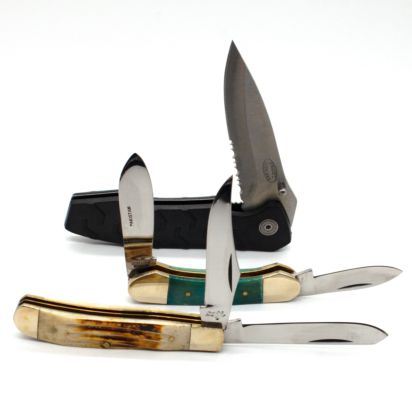 3pc Pocket Knife Collection