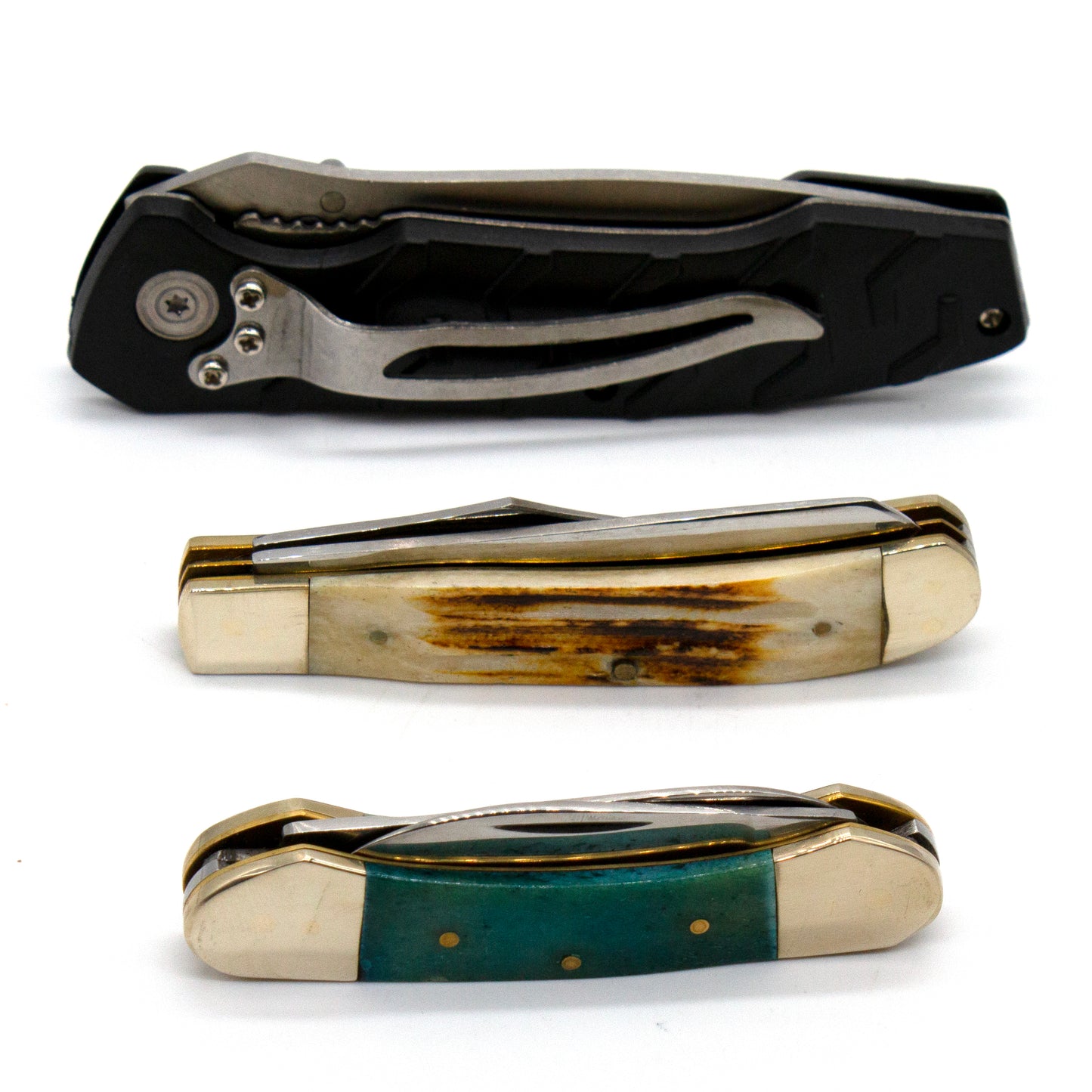 3pc Pocket Knife Collection