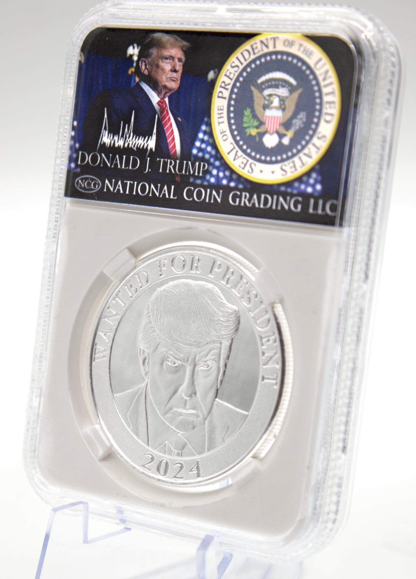 2024 President Donald Trump Never Surrender 1 troy Ounce Coin