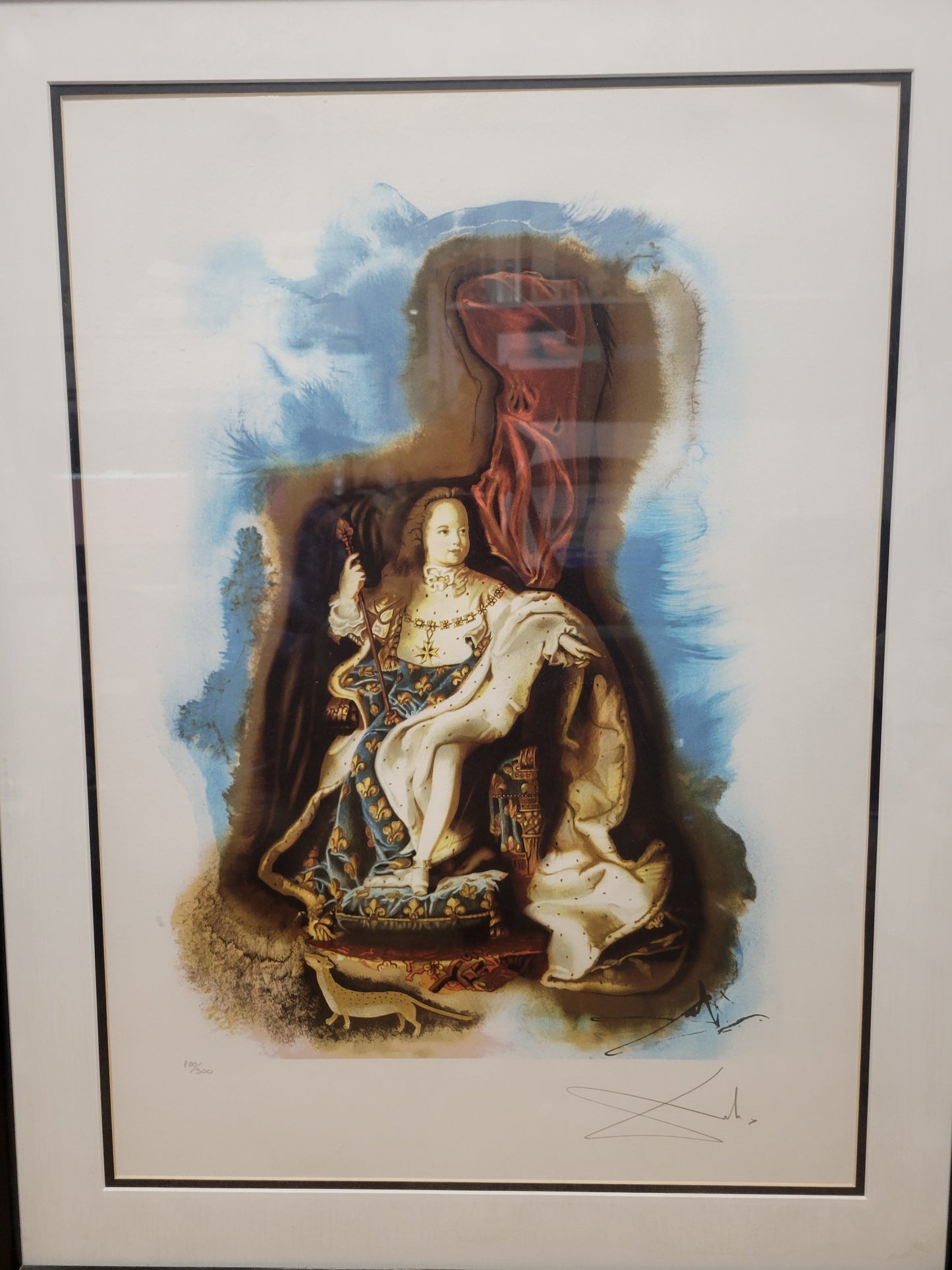 Salvador Dali - The Little King- Signed Ltd Edition Litho