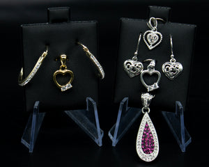6pc.Sterling Silver Lover Dealer Jewelry Lot