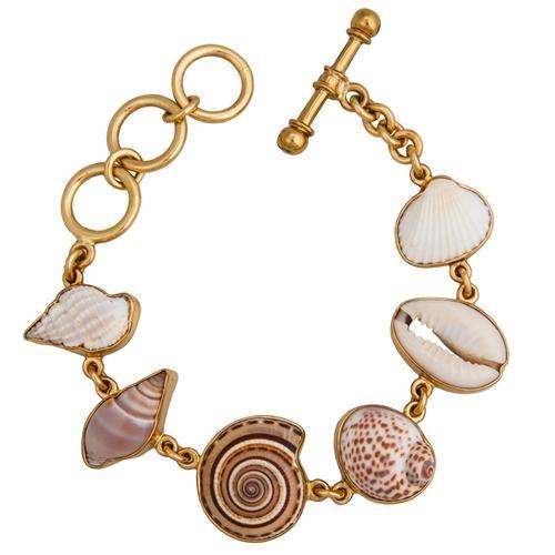 Ssilver Alchemia Small Multi-Shell Bracelet