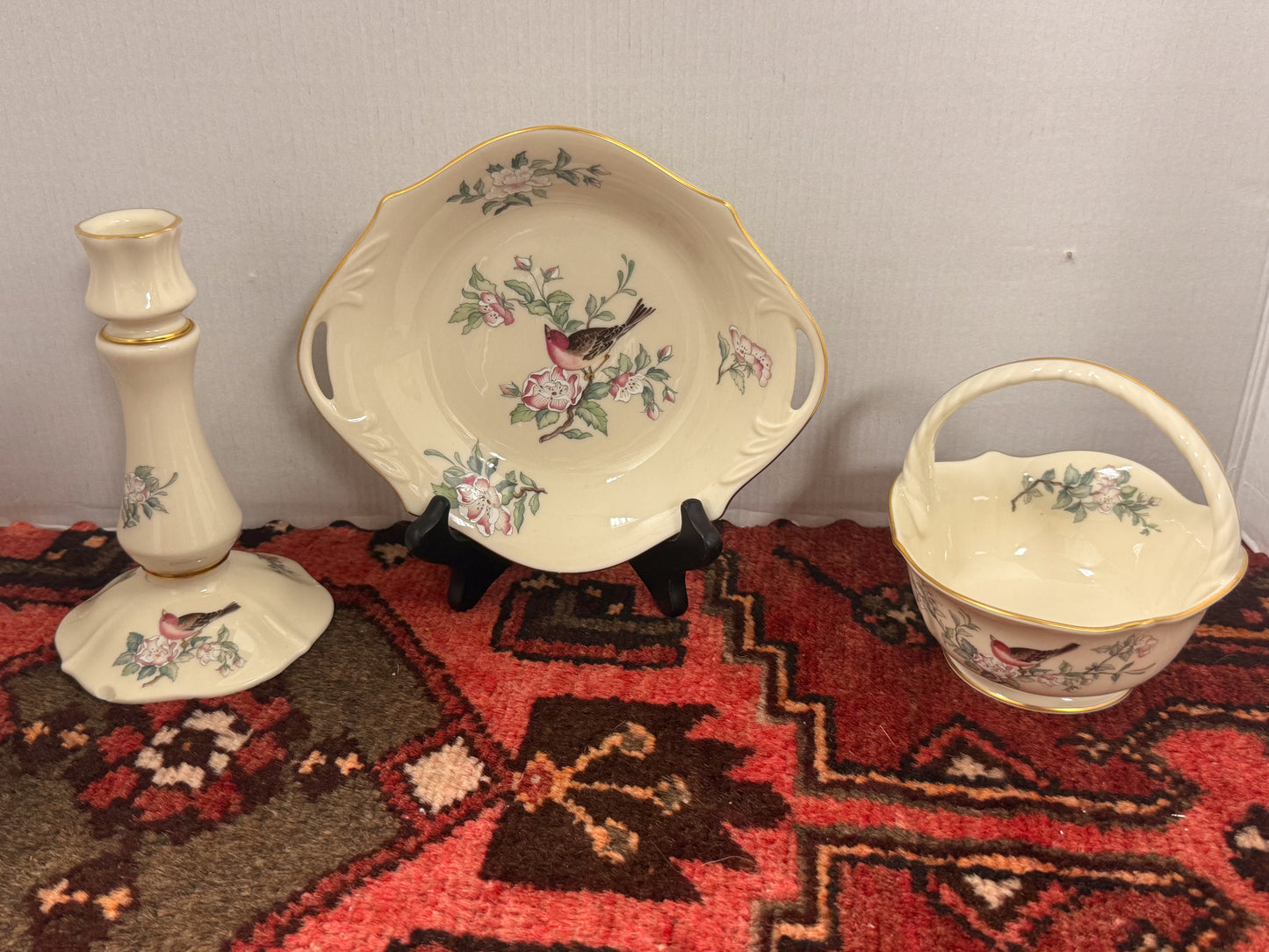 Vintage 3pc 24K Lenox Serenade Set