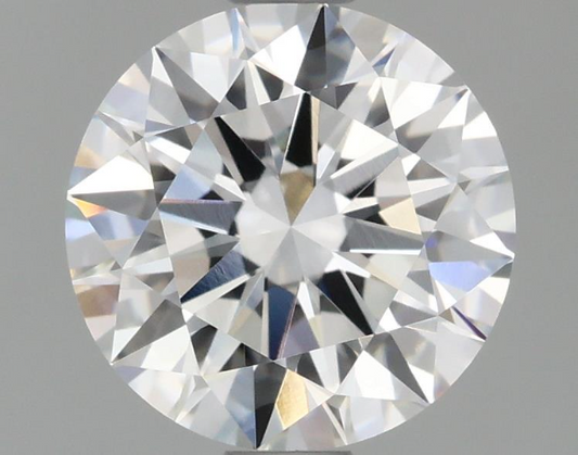 1.34ct Round VVS2 D 6.96 x 7.03 x 4.37mm LG Diamond w/ IGI