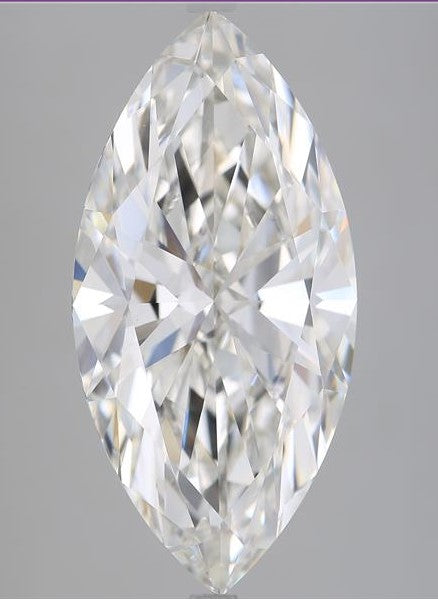 8.03ct Marquise VVS2 G 21.90 x 10.62 x 6.25mm LG Diamond w/ IGI