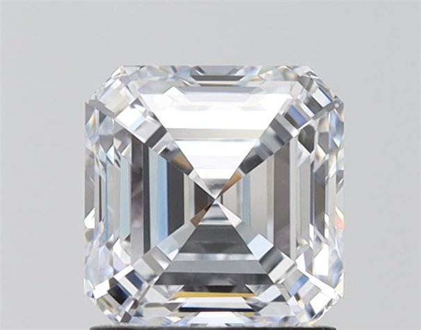 2.05ct Asscher VVS2 E 7.07 x 6.94 x 4.59mm LG Diamond w/ IGI