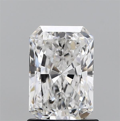 1.04ct Radiant VVS2 D 6.59 x 5.15 x 3.36mm LG Diamond w/ IGI