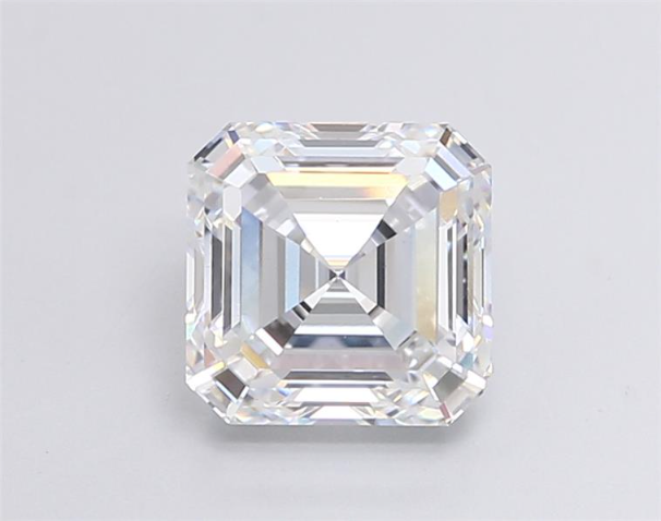 2.54ct Asscher VS2 D 7.40 x 7.30 x 4.87mm LG Diamond w/ IGI