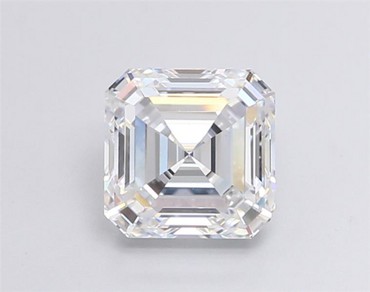 2.75ct Asscher VS1 F 7.74 x 7.60 x 4.90mm LG Diamond w/ IGI