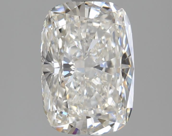 1.03ct Cushion VVS2 D 7.42 x 5.29 x 3.33mm LG Diamond w/ IGI