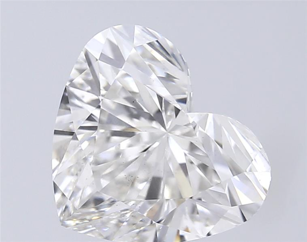 1.01ct Heart Shape VVS1 D 5.98 x 6.86 x 4.15mm LG Diamond w/ IGI