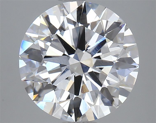 3.73ct Round VS1 E 10.07 x 10.00 x 6.04mm LG Diamond w/ IGI