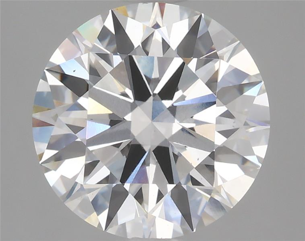 3.64ct Round VS1 E 9.97 x 9.89 x 6.02mm LG Diamond w/ IGI