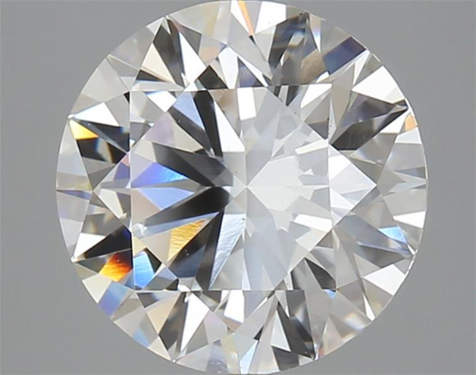 3.85ct Round VS1 E 10.19 x 10.14 x 6.15mm LG Diamond w/ IGI