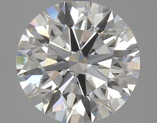 2.86ct Round VS1 E 9.13 x 9.08 x 5.63mm LG Diamond w/ IGI